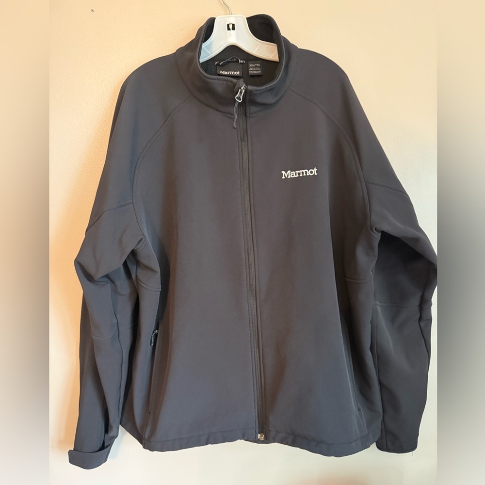 Marmot Charcoal Gray Softshell Jacket - image 1